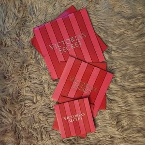 Victoria's Secret stripe gift boxes stack 3 boxes cardboard